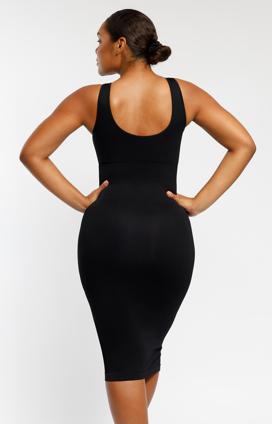 Seamless Eco-Friendly Shaping Dress with Large U-Back