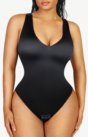 AirSlim® Deep V-neck Waist Abdomen Sculpting Bodysuit