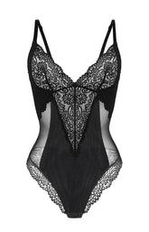 LacyDaisy Mesh Lace Lingerie Bodysuit