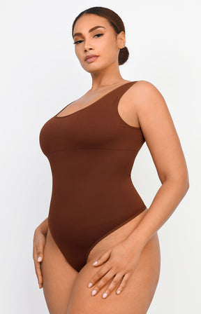 PowerConceal™ Eco-Chic Backless Thong Bodysuit