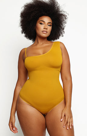 PowerConceal™ One Shoulder Thong Bodysuit