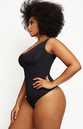 PowerConceal™ One Shoulder Thong Bodysuit