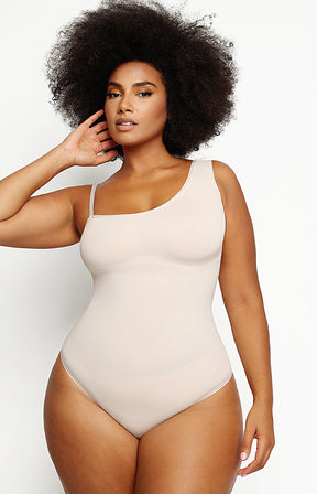 PowerConceal™ One Shoulder Thong Bodysuit