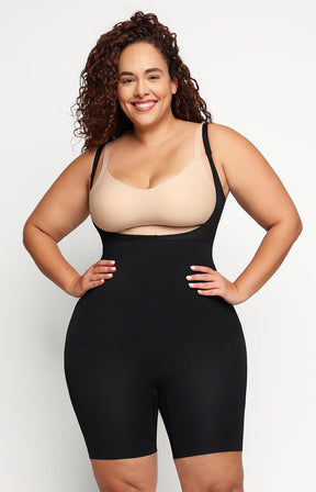 PowerConceal™ Open Bust Seamless Smoothing Body Shaper