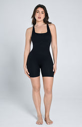 PowerConceal™ Seamless Bike Shorts Bodysuit